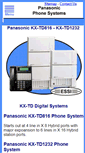 Mobile Screenshot of kxtd8161232.panasonicphonesystems.com